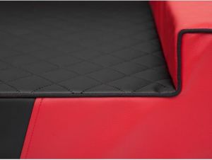 Hobbydog Legowisko Glamour - Czerwono-czarne XL 4