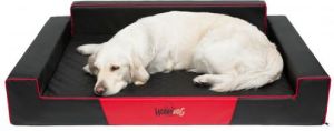 Hobbydog Legowisko Glamour - Czerwono-czarne XL 7