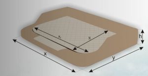 Hobbydog Legowisko Medico Standard - Grafit z czarnym materacem XXL 9