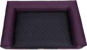 Hobbydog Legowisko Victoria - Bordowy z czarnym materacem XL 2