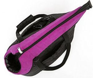 Hobbydog R1 Torba Czarny Z Różowym Szalem (Nubuk) 4