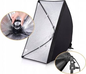 Lampa studyjna Retoo 2 LAMPY FOTOGRAFICZNE 1200W STATYW SOFTBOX 50X70cm 6