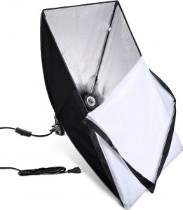 Lampa studyjna Retoo 2 LAMPY FOTOGRAFICZNE 1200W STATYW SOFTBOX 50X70cm 10