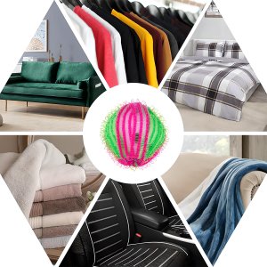 Retoo ANTYKŁACZKI KULE DO PRANIA KULKI PIORĄCE 6 SZTUK 14