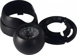 Retoo ATRAPA KAMERY PRZEMYSŁOWEJ KAMERA KOPUŁKA DIODA 15