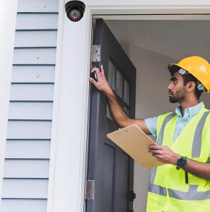 Retoo ATRAPA KAMERY PRZEMYSŁOWEJ KAMERA KOPUŁKA DIODA 4