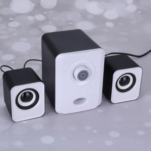 Głośniki komputerowe Retoo 2.1 LED USB 5W 4