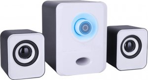 Głośniki komputerowe Retoo 2.1 LED USB 5W 6