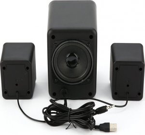 Głośniki komputerowe Retoo 2.1 LED USB 5W 10