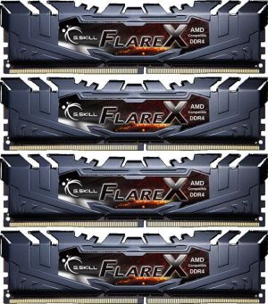 Pamięć G.Skill Flare X, DDR4, 64 GB, 2400MHz, CL15 (F4-2400C15Q-64GFX) 1