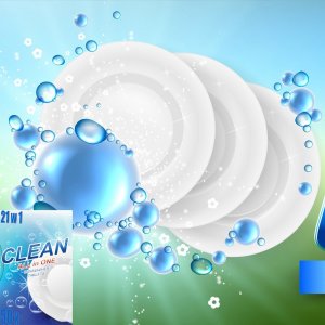 Retoo TABLETKI DO ZMYWARKI CLASSIC ALL IN 21W1 50SZT XXL 4