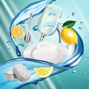 Retoo TABLETKI DO ZMYWARKI CLASSIC ALL IN 21W1 50SZT XXL 5