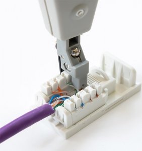 Retoo Tester sieciowy + zaciskarka + stripper RJ45 7
