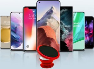 Retoo UCHWYT SAMOCHODOWY MAGNETYCZNY DO TELEFONU 5