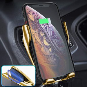 Retoo UCHWYT SAMOCHODOWY NA TELEFON Z INDUKCYJNĄ ŁADOWARKĄ 5