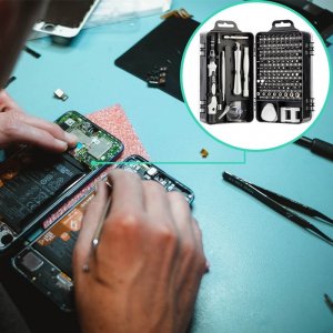 Retoo WKRĘTAKI PRECYZYJNE BITY KOŃCÓWKI ZESTAW 115w1 4