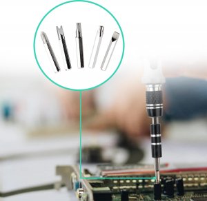 Retoo WKRĘTAKI PRECYZYJNE BITY KOŃCÓWKI ZESTAW 115w1 5