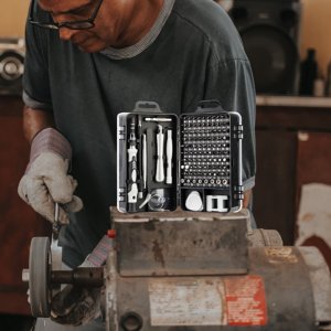 Retoo WKRĘTAKI PRECYZYJNE BITY KOŃCÓWKI ZESTAW 115w1 10