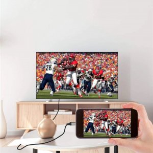 Kabel USB Retoo USB-C - HDMI 2 m Czarno-szary (E494) 4