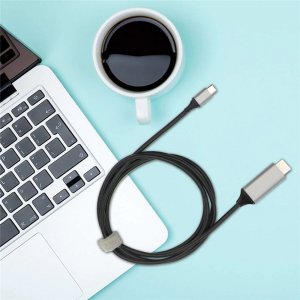 Kabel USB Retoo USB-C - HDMI 2 m Czarno-szary (E494) 10