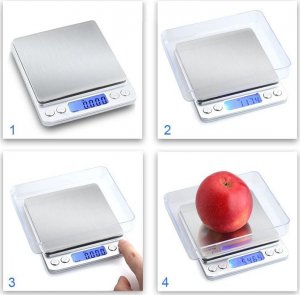 Waga kuchenna Retoo ELEKTRONICZNA WAGA KUCHENNA LCD PRECYZYJNA GRAMOWA 13