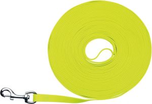 Trixie Smycz Easy Life do tropienia - Neonowo-żółta 15m x 1.7cm 1