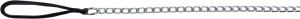 Trixie Smycz łańcuszkowa z pętlą nylonową - Czarna 4 mm 1