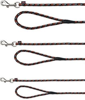 Trixie Smycz Mountain Rope - Czarno-pomarańczowa 15mx8mm 2