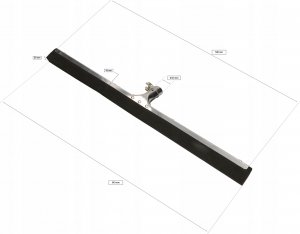 Kotarbau GUMA PIANKOWA DO PODŁÓG ŚCIĄGACZ WODY MOP 55 CM 2