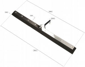 Kotarbau GUMA PIANKOWA DO PODŁÓG ŚCIĄGACZ WODY MOP 60 CM 2