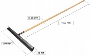 Kotarbau Guma do zbierania wody z trzonem 90cm 3