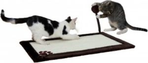 Trixie DRAPAK DLA KOTA MATA 70x45cm Z PLUSZEM CIEMNY BRĄZ 3