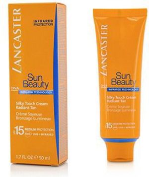 Lancaster Sun Beauty Silky Touch Cream Radiant Tan SPF 15 delikatny krem do twarzy 50ml 1
