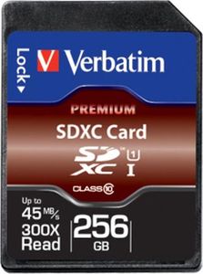 Karta Verbatim Premium SDXC 256 GB Class 10 UHS-I/U1  (44026) 1