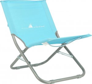 Nils Extreme NC3136 NIEBIESKI KRZESŁO PLAŻOWE Z PODUSZKĄ NILS CAMP 3
