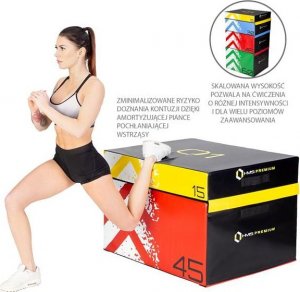 HMS PYBS01 (4 CZĘŚCI) SKRZYNIE PLYOMETRYCZNE SOFT ZESTAW HMS PREMIUM 17