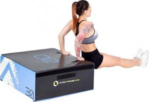 HMS PYBS01 (4 CZĘŚCI) SKRZYNIE PLYOMETRYCZNE SOFT ZESTAW HMS PREMIUM 3