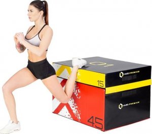 HMS PYBS01 (4 CZĘŚCI) SKRZYNIE PLYOMETRYCZNE SOFT ZESTAW HMS PREMIUM 5