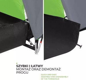 Namiot turystyczny Nils Extreme NC6031 Highland zielono-szary (15-04-033) 8