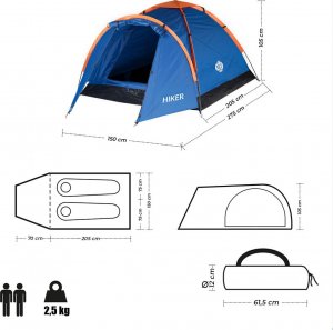 Namiot turystyczny Nils Extreme Hiker NC6010 6