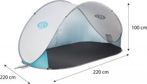 Nils Extreme NC3174 NAMIOT PLAŻOWY SAMOROZKŁADAJĄCY PODŁOGA NILS CAMP (Turkusowy) 6