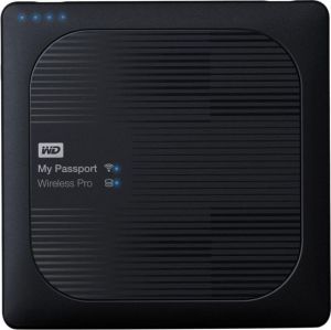 Dysk zewnętrzny HDD WD HDD My Passport Wireless Pro 1 TB Czarny (WDBVPL0010BBK-EESN) 4
