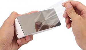 Retoo BUDZIK ZEGAR ELEKTRONICZNY TERMOMETR LUSTRO LED 24/7 13