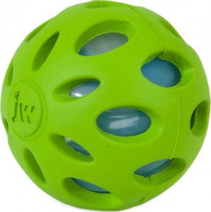 JW Pet JW PET CRACKLE BALL Piłka dla psa imitująca odgłos plastikowej butelki MEDIUM 8cm 1