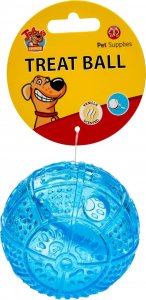 Pet Supplies TOBY'S CHOICE Piłka na przysmaki dla psa 8cm TREAT BALL NIEBIESKA 1