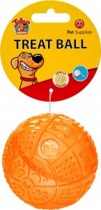 Pet Supplies TOBY'S CHOICE Piłka na przysmaki dla psa 8cm TREAT BALL POMARAŃCZOWA 1