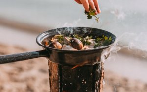 Kotarbau SZWEDZKI OGIEŃ KUCHNIA POLOWA PIENIEK OGNISKO GRIL 8