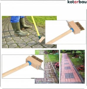 Kotarbau SZCZOTKA DO KOSTKI BRUKOWEJ DRUCIANA SKROBAK 2 SZT 6