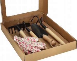 Kotarbau KOMPLET OGRODNICZY ZESTAW GRABKI ŁOPATKA MOTYCZKA 4