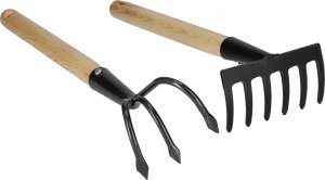 Kotarbau KOMPLET OGRODNICZY ZESTAW GRABKI ŁOPATKA MOTYCZKA 6